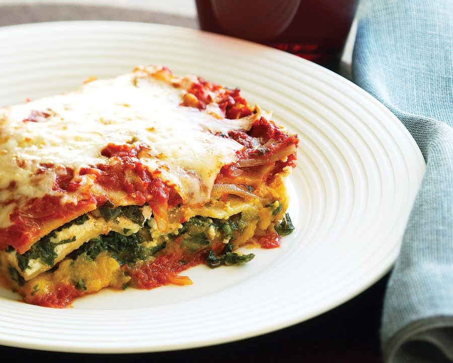 Whole-Wheat Lasagna with Butternut Squash and Kale